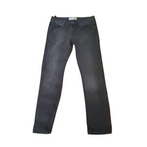 Aeropostale Jeans Womens Juniors 13 Black Denim Bayla Skinny